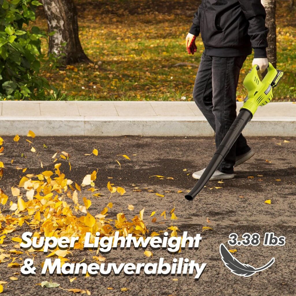 lazyboi cordless leaf blower weight